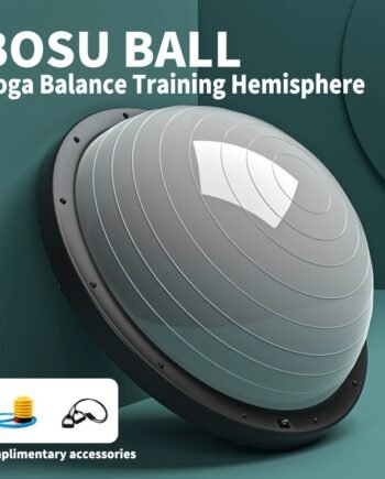 BOSU Balance Ball – Half Dome Stability Trainer for Yoga, Pilates & Fitness