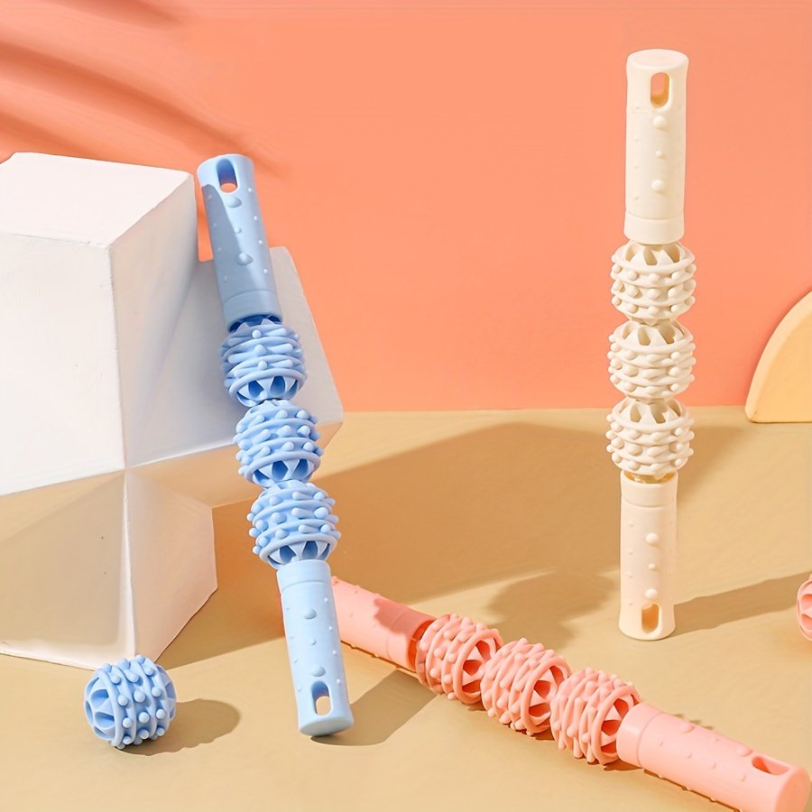 Yoga Massage Stick Roller – Full Body Muscle Relaxation & Leg Recovery Massager