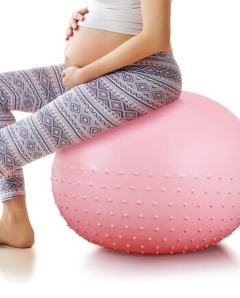 Anti-Burst Thickened Yoga Fitness Ball – Stability, Balance & Pregnancy Exercise Ball