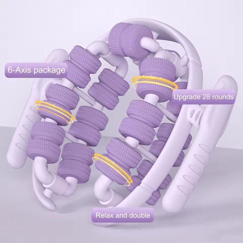 Deep Tissue Leg Massage Roller – Manual Muscle Relaxation & Body Sculpting Massager