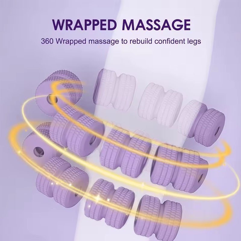 Deep Tissue Leg Massage Roller – Manual Muscle Relaxation & Body Sculpting Massager