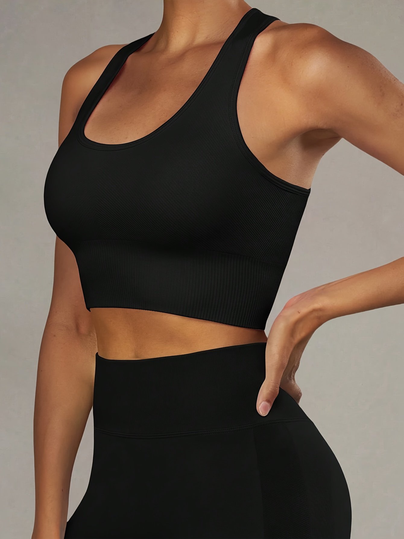 Women's Premium Sports Bra – High-Quality Supportive Activewear Bra (Black)