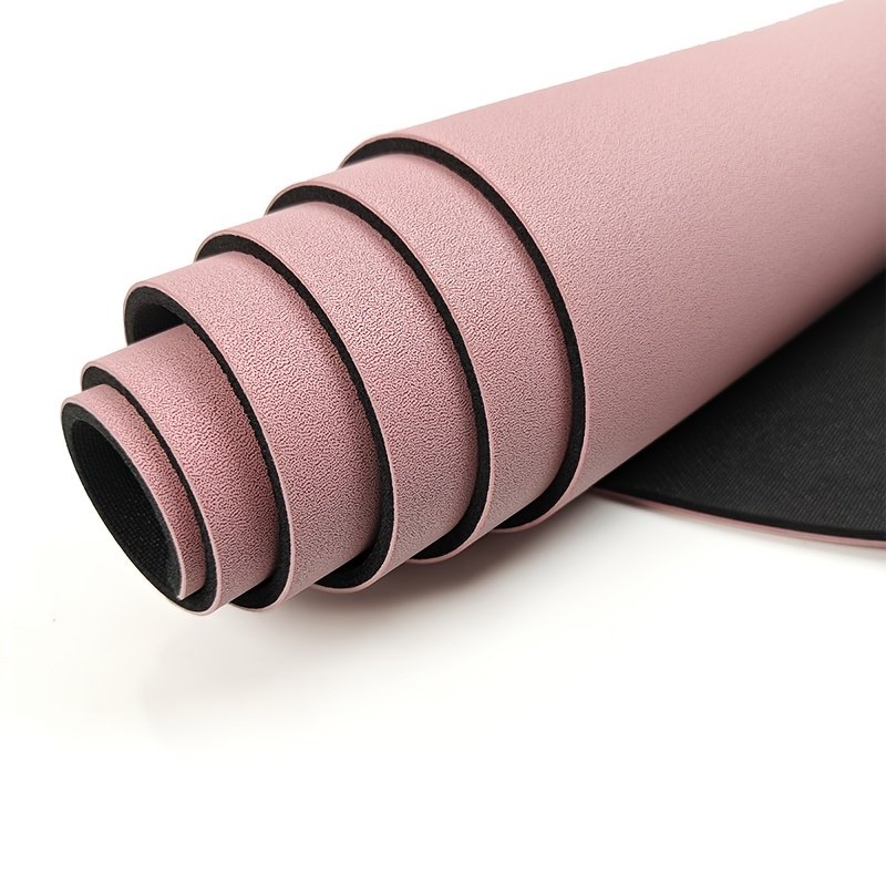 Premium PU Yoga Mat with Coconut Fiber – High-End Anti-Slip Professional Fitness Mat