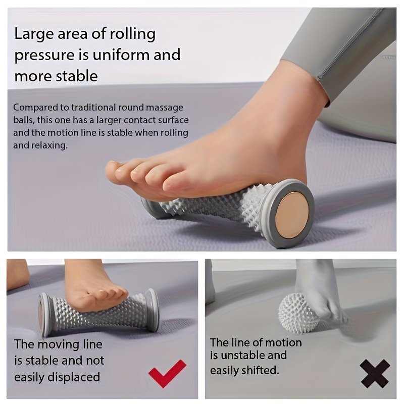 Foot Fascia Roller – Deep Tissue Foot Massage Roller for Relaxation & Recovery