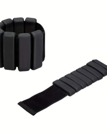 Weighted Silicone Wristbands – Fitness & Sports Resistance Training Wrist Weights (1 Pair)