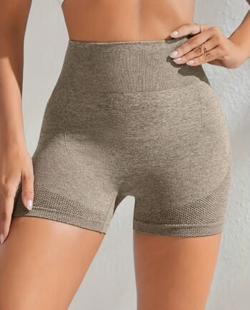 Women's High-Waist Yoga Shorts – Hip Lifting, Tummy Control & Quick-Dry Activewear